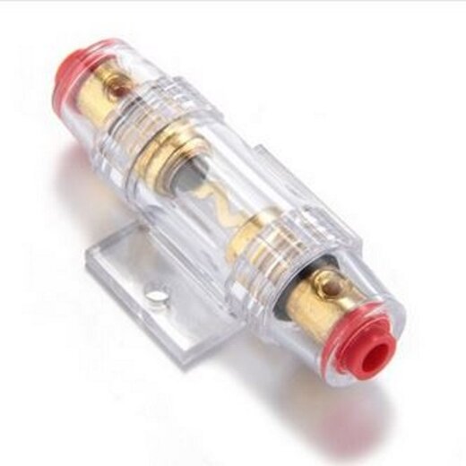 AGU car&Hifi fuse holder with 24K gold-plated contacts with fuse