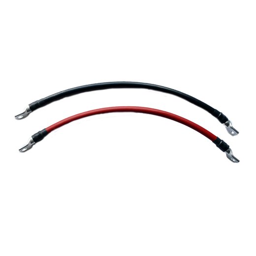Battery-Battery connection cables H07V-K 50mm red-black with ring cable lugs