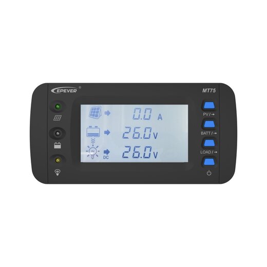 Display/Remote MT75 for EPSolar charge controller and inverter