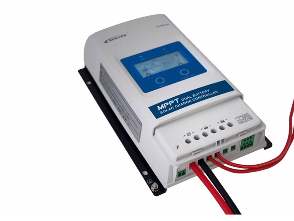 Epsolar MPPT 30a 30 amp DUAL BATTERY SOLAR CHARGE CONTROLLER MOTORHOME CAMPER 