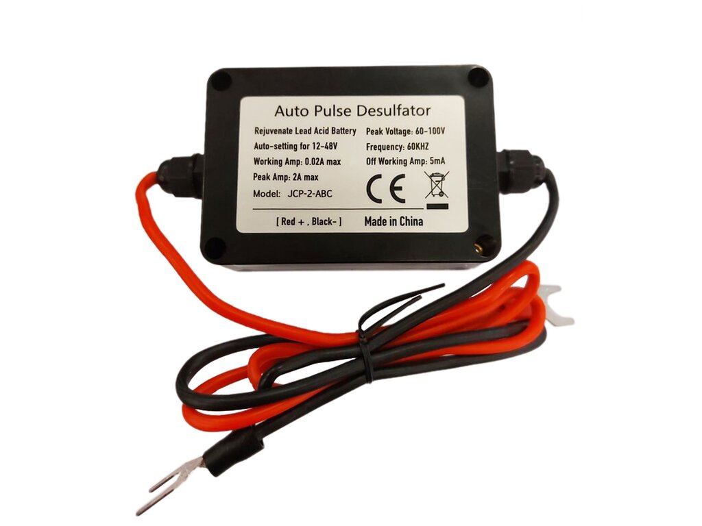 Battery charger desulfator 12 - 48 Volts, 38,49 €