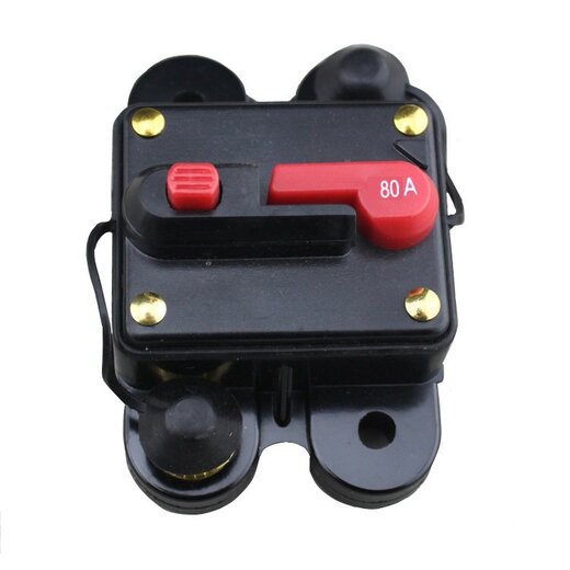 Circuit breaker with reset switch 80-300A