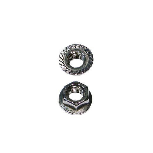 Hexagon nut with gearing