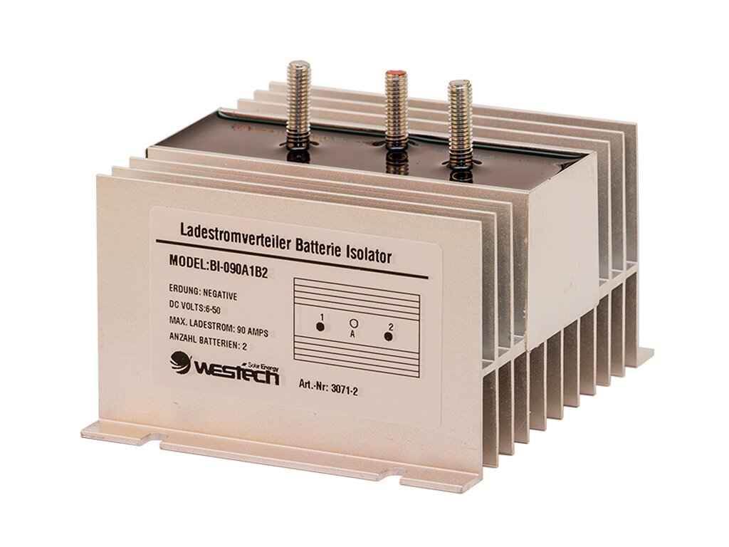 Trennrelais Ladestromverteiler 12 Volt, 180A - Batterie Isolator
