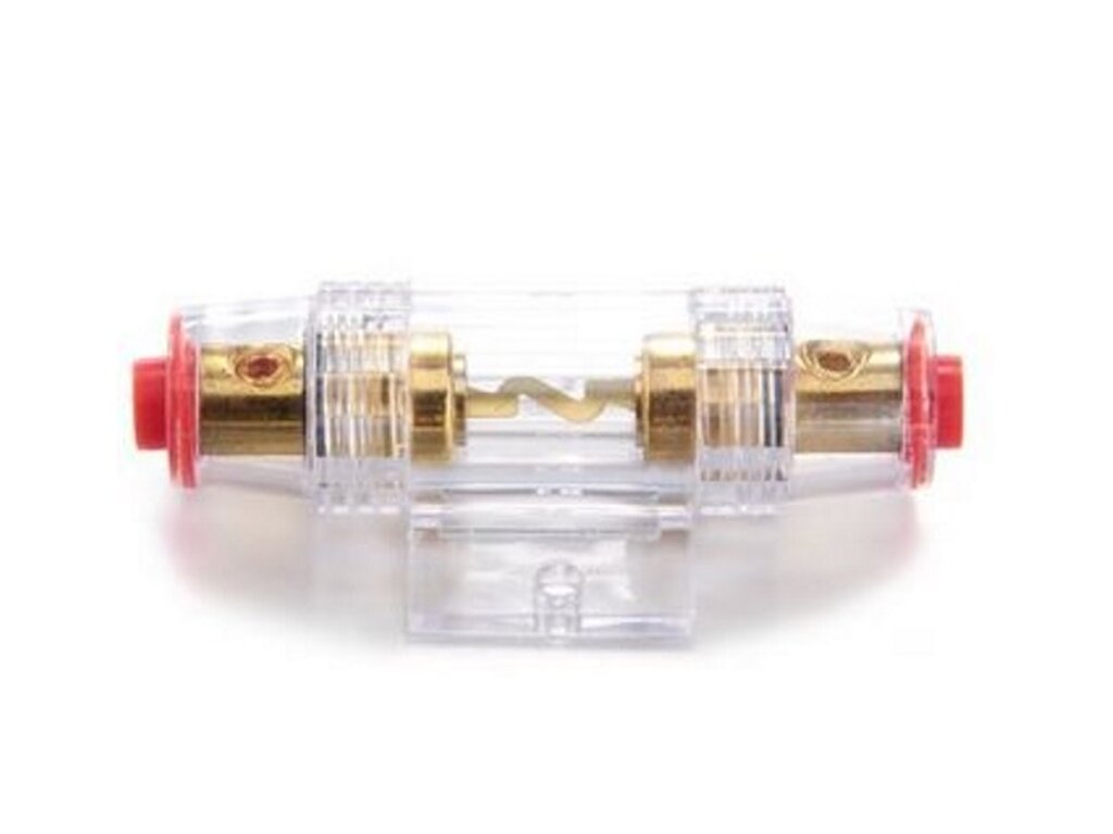 40A AGU Fuse Glass Fuse Gold Plated Car Amplifier 