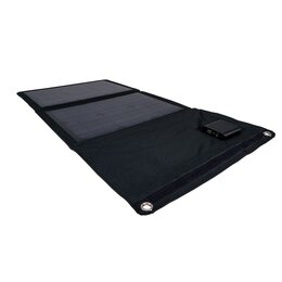 Solar panel mono foldable 20W with USB and DC connection