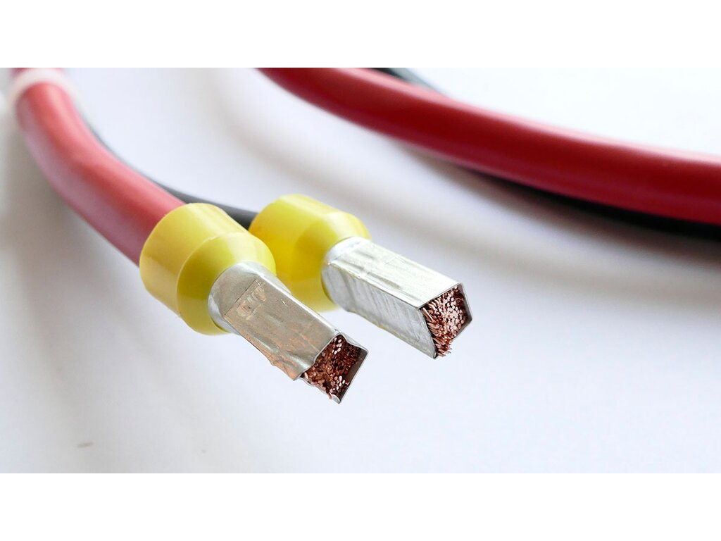 Elektrisches Kabel mit starrer Seele H07 V-U 1,5MM2 rot 25M DEBFLEX