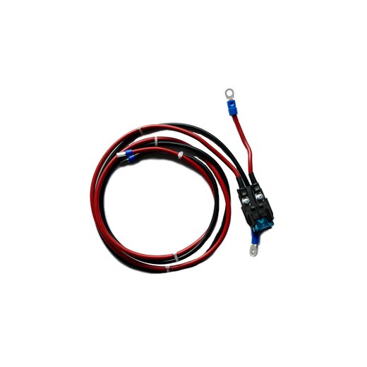 Battery-Controller connection cable H07V-K 16mm red-black with ring cable lug and fuse