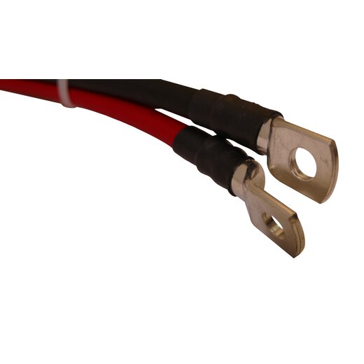 Battery-Inverter connection cable H07V-K 35mm red-black with ring cable lug and fuse